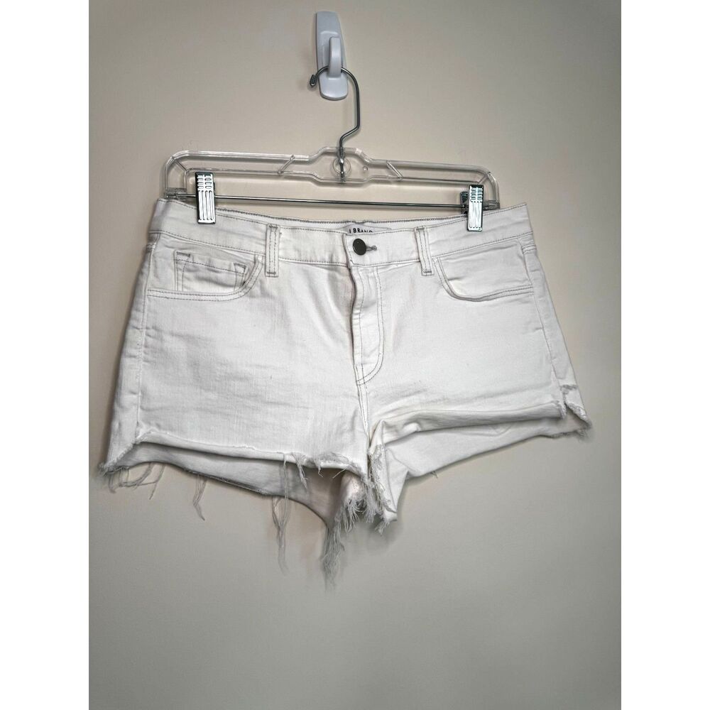 Stretchy Off White J Brand Denim Shorts